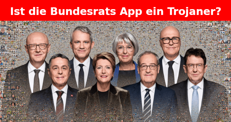 Die Bundesrats-App: Ein Schritt zur Transparenz oder ein Staatstrojaner?