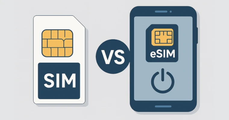 eSIM versus klassische SIM: Komfort, Sicherheit und Schutz vor Tracking