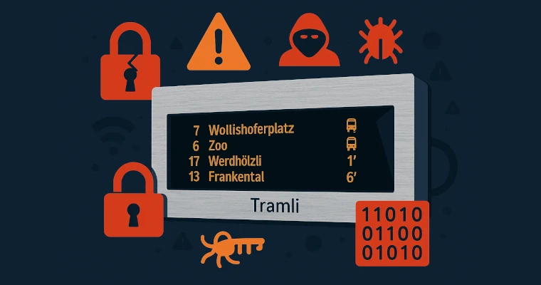 Tramli Smart Live-Abfahrtsanzeige: Risiken, Datenschutz und sichere Alternativen
